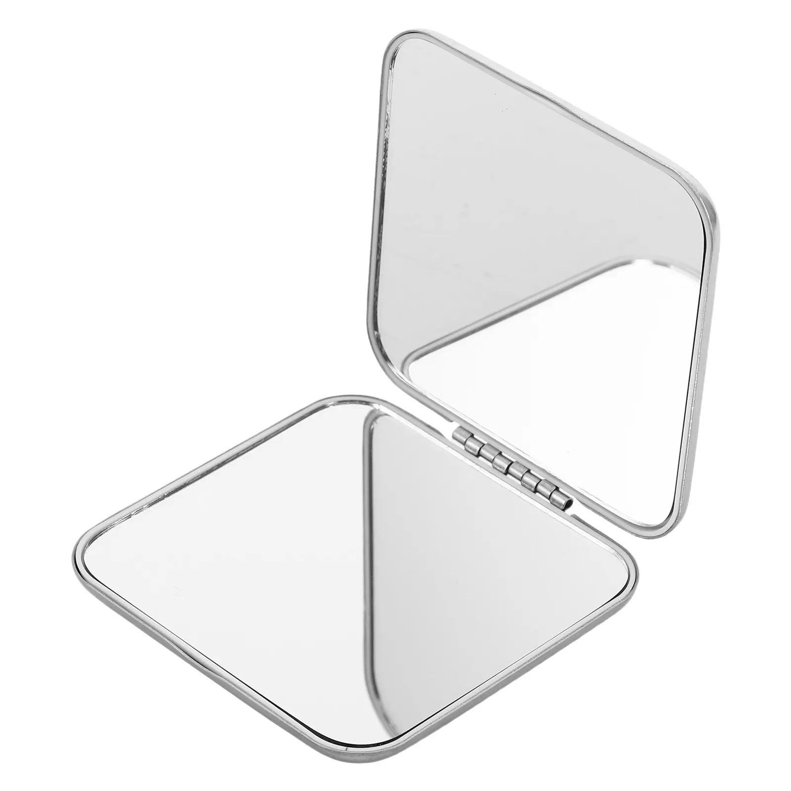 Двустороннее компактное зеркало для макияжа из нержавеющей стали, миниатюрное складное карманное зеркало для путешествий с увеличением для женщин
Двустороннее компактное зеркало для макияжа из нержавеющей стали, миниатюрное складное карманное зеркало для путешествий с увеличением для женщин