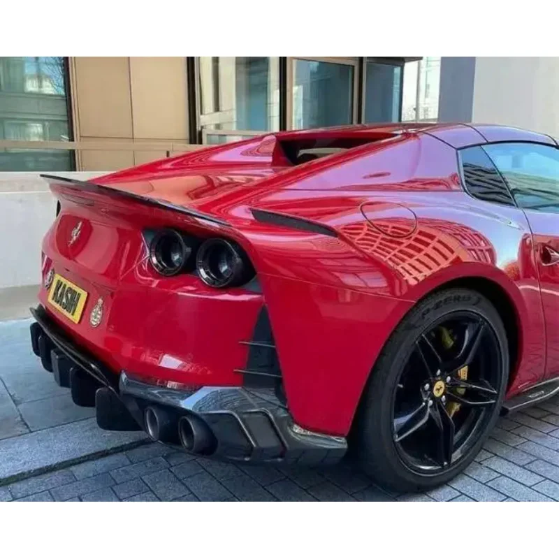 For Ferrari 812 GTS Superfast 2017 2018 2019 2020 2021 2022 Real Carbon Fiber Car Rear Wing Trunk Lip Spoiler 
For Ferrari 812 GTS Superfast 2017 2018 2019 2020 2021 2022 Real Carbon Fiber Car Rear Wing Trunk Lip Spoiler