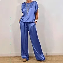 2025 Spring Summer Casual Matching Set Loose Shirt Blouse Top Wide Leg Pants Jumpsuit Playsuit
2025 Spring Summer Casual Matching Set Loose Shirt Blouse Top Wide Leg Pants Jumpsuit Playsuit