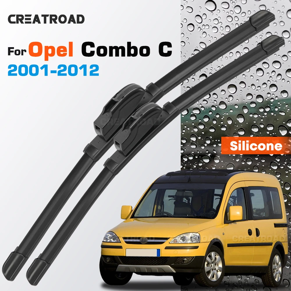 Silicone Wiper Blades Fit For Opel Combo C 2001-2012 Coated Silent HD Wear-Resistant Car Windshield Wipers 20"+18"
Silicone Wiper Blades Fit For Opel Combo C 2001-2012 Coated Silent HD Wear-Resistant Car Windshield Wipers 20"+18"