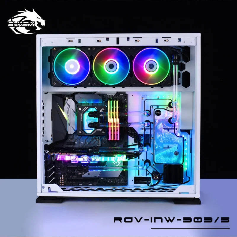 BYKSKI Acrylic Board Water Channel Solution Kit Use for IN WIN 303/305 Case / Kit for CPU and GPU Block / Instead Reservoir
BYKSKI Acrylic Board Water Channel Solution Kit Use for IN WIN 303/305 Case / Kit for CPU and GPU Block / Instead Reservoir