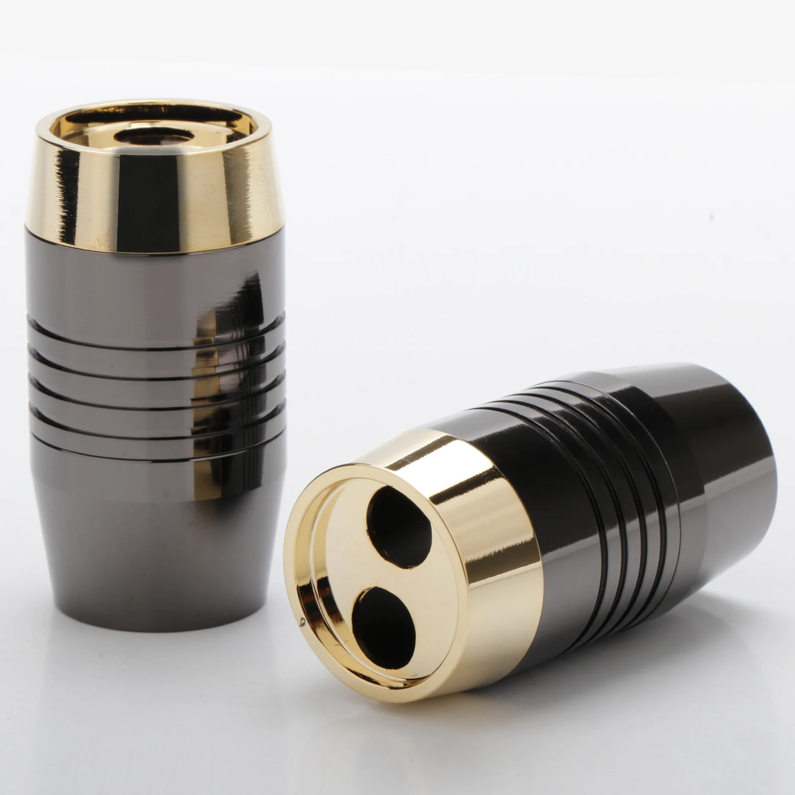 Preffair Brass Speaker Cable Splitter 16mm to 2x9mm Anti-Interference HiFi Audio Distributor 1-to-2 Ring Terminal
Preffair Brass Speaker Cable Splitter 16mm to 2x9mm Anti-Interference HiFi Audio Distributor 1-to-2 Ring Terminal