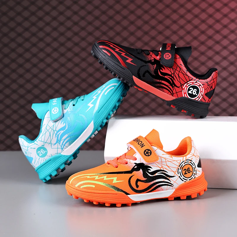 Children Football Boots Indoor Original Resistant Casual Comfortable Boys Soccer Shoes Training High Quality Football Shoes
Children Football Boots Indoor Original Resistant Casual Comfortable Boys Soccer Shoes Training High Quality Football Shoes