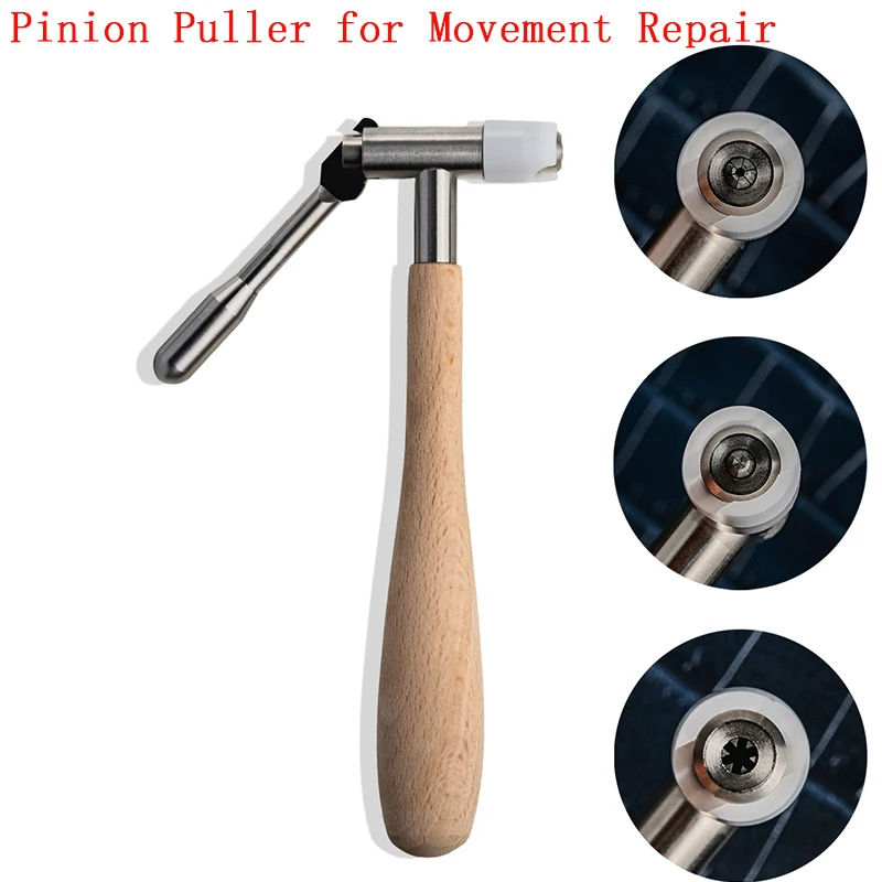 Watchmaker Tool Pinion Puller for Movement Repair: Removes Pinions Without Damaging the Second Hand Shaft Wheel Tool
Watchmaker Tool Pinion Puller for Movement Repair: Removes Pinions Without Damaging the Second Hand Shaft Wheel Tool