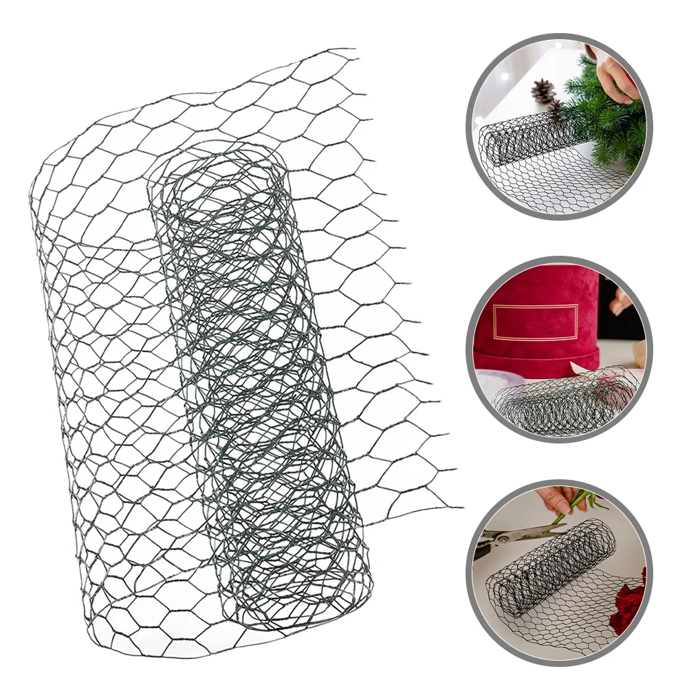 Gardening Wire Fence Floral Supply Flower Arrangement Netting Chicken Mesh Iron for Crafts
Gardening Wire Fence Floral Supply Flower Arrangement Netting Chicken Mesh Iron for Crafts