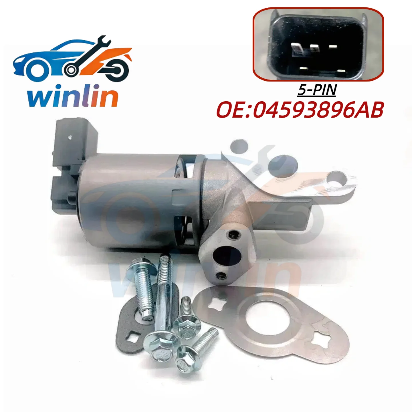 New EGR Valve Exhaust Gas Recirculation Part 04593896AB for Jeep Wrangler JK 3.8 2007 2008 2009 2010 2011
New EGR Valve Exhaust Gas Recirculation Part 04593896AB for Jeep Wrangler JK 3.8 2007 2008 2009 2010 2011