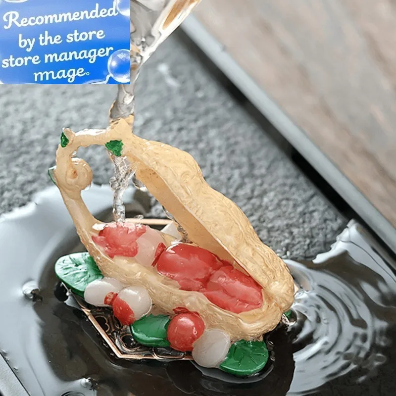 1 шт., смола, арахис, меняющий цвет, чай, имитация домашних животных, фруктовое украшение, аксессуары для чайной церемонии, китайское украшение для чайного подноса 
1 шт., смола, арахис, меняющий цвет, чай, имитация домашних животных, фруктовое украшение, аксессуары для чайной церемонии, китайское украшение для чайного подноса