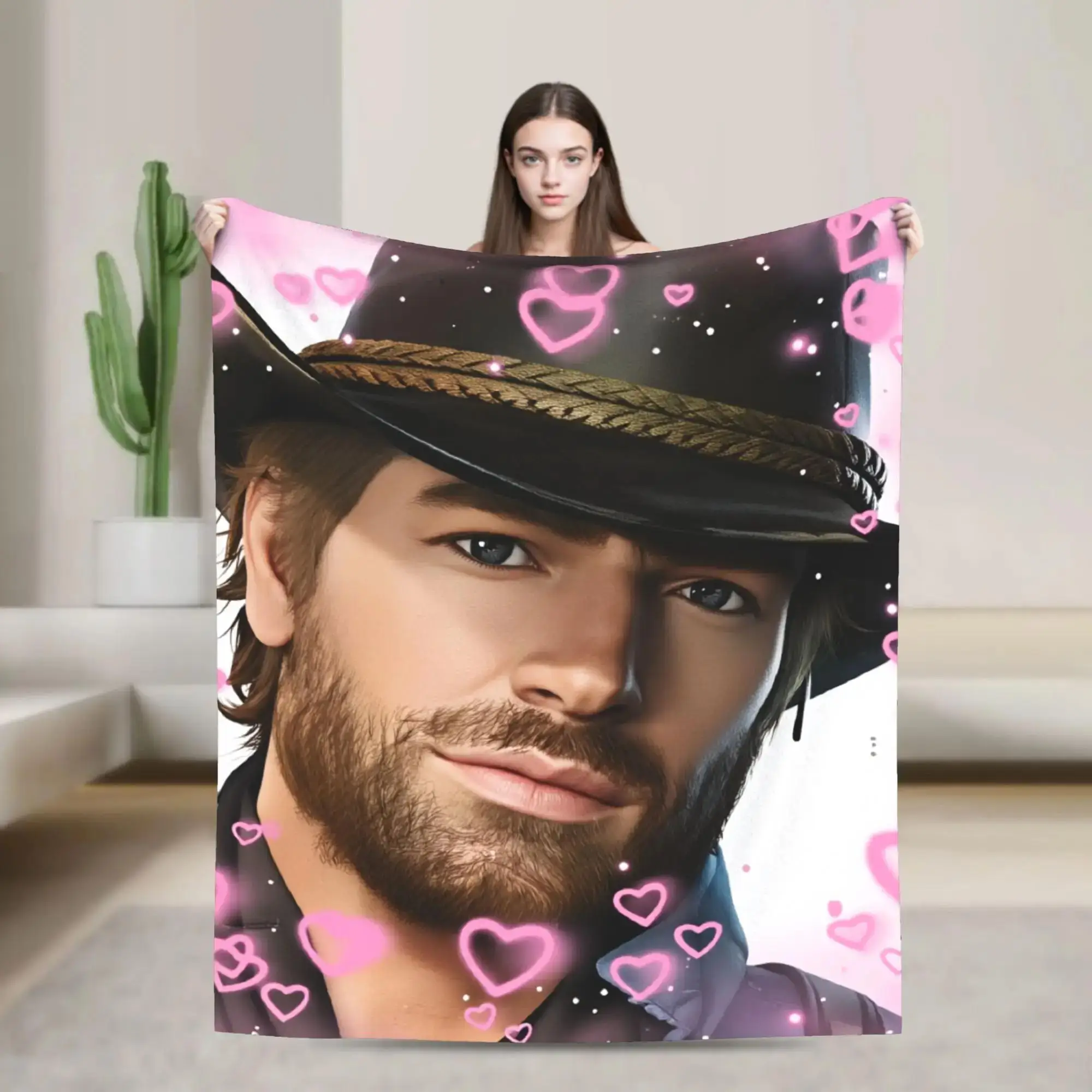 Arthur Morgan Red Dead Redemption Blanket Soft Warm Flannel Throw for Couch Chair Bedspread Camping Custom DIY Quality
Arthur Morgan Red Dead Redemption Blanket Soft Warm Flannel Throw for Couch Chair Bedspread Camping Custom DIY Quality