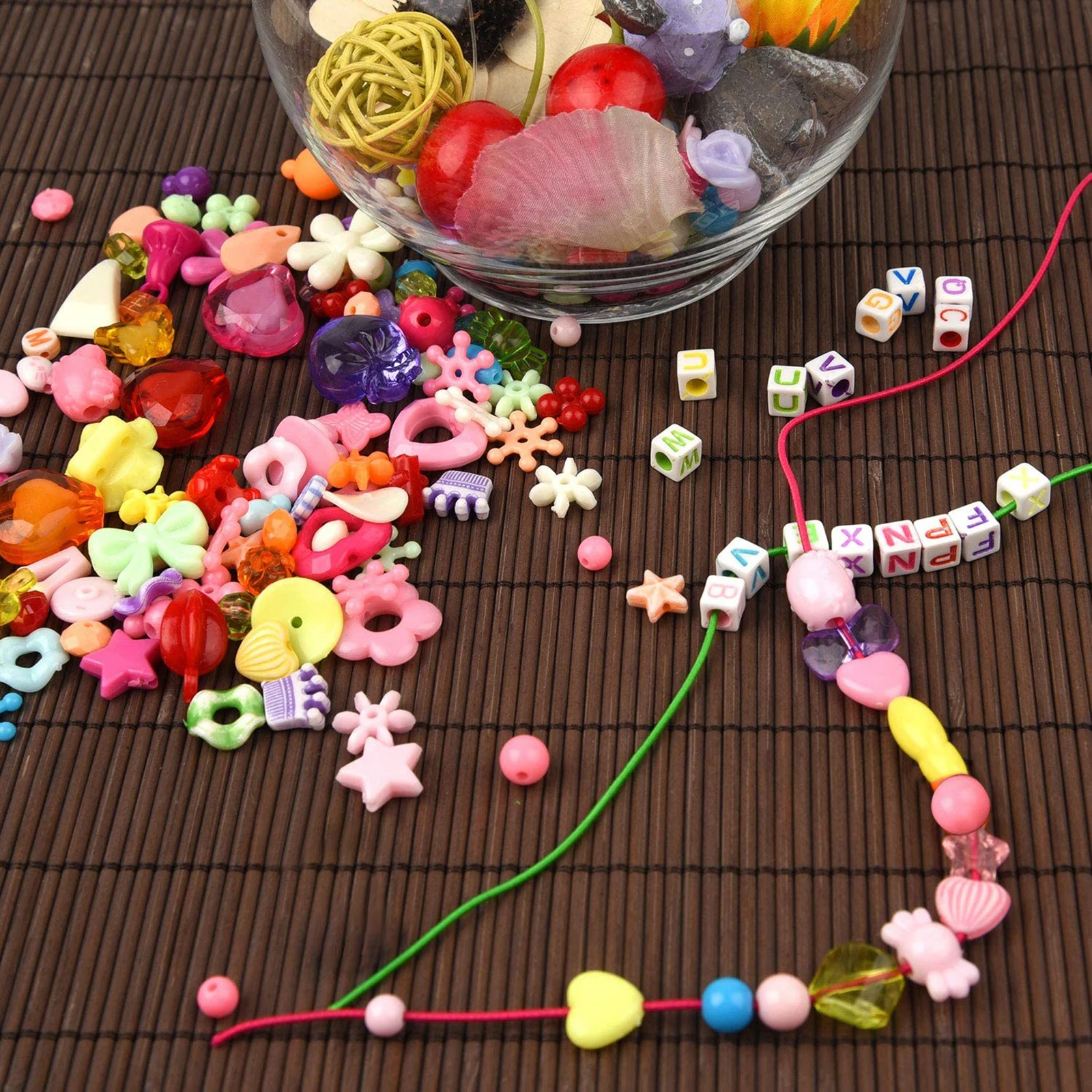 8 Pcs H Threading Rope Bead Bracelet Necklace Cords 23m Length Assorted Colors Craft Ropes Polyester DIY Jewelry Accessories
8 Pcs H Threading Rope Bead Bracelet Necklace Cords 23m Length Assorted Colors Craft Ropes Polyester DIY Jewelry Accessories
