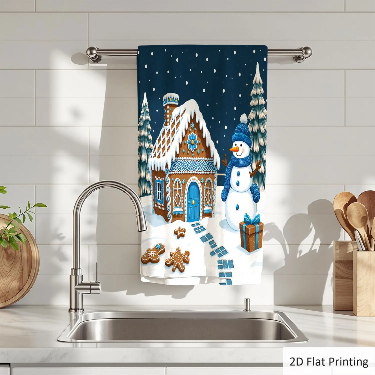1Pc Christmas Gingerbread House Snowman Gifts Bathroom Hand Towel Bath Towel, Multiple Size Microfiber Polyester Towel, Unique Home Decorative Kitchen Towels, Festival Bathroom Accessories Decor, Quick Dry and Absorbent
1Pc Christmas Gingerbread House Snowman Gifts Bathroom Hand Towel Bath Towel, Multiple Size Microfiber Polyester Towel, Unique Home Decorative Kitchen Towels, Festival Bathroom Accessories Decor, Quick Dry and Absorbent