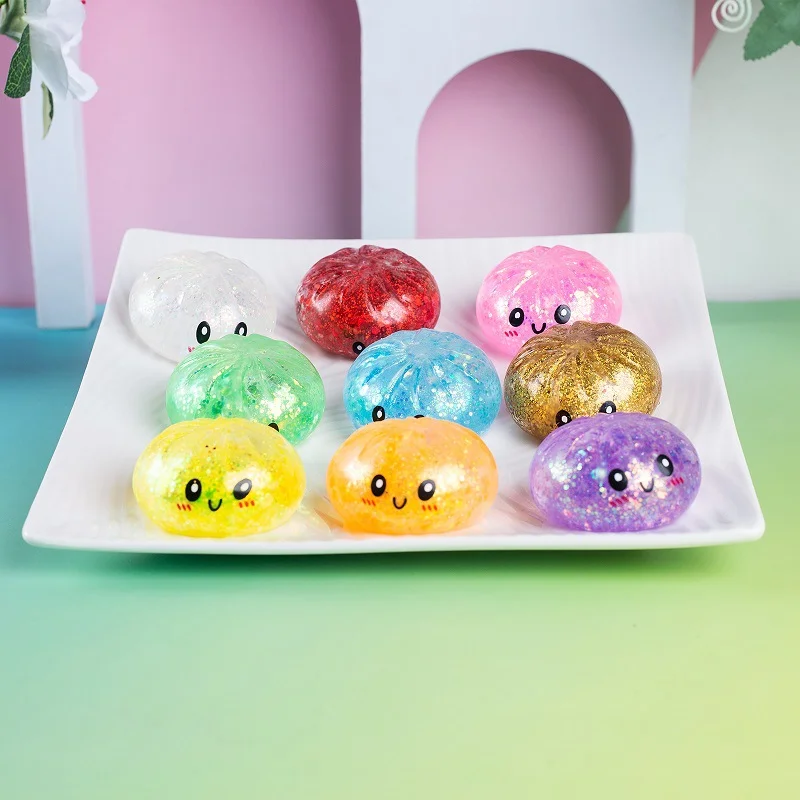 Realistic Dumpling Shape Slow Rebound Stress Ball Soft Squeeze Relaxation Toy Creative Home Desktop Decoration Funny Gift For Teens Adults Holiday Party
Realistic Dumpling Shape Slow Rebound Stress Ball Soft Squeeze Relaxation Toy Creative Home Desktop Decoration Funny Gift For Teens Adults Holiday Party