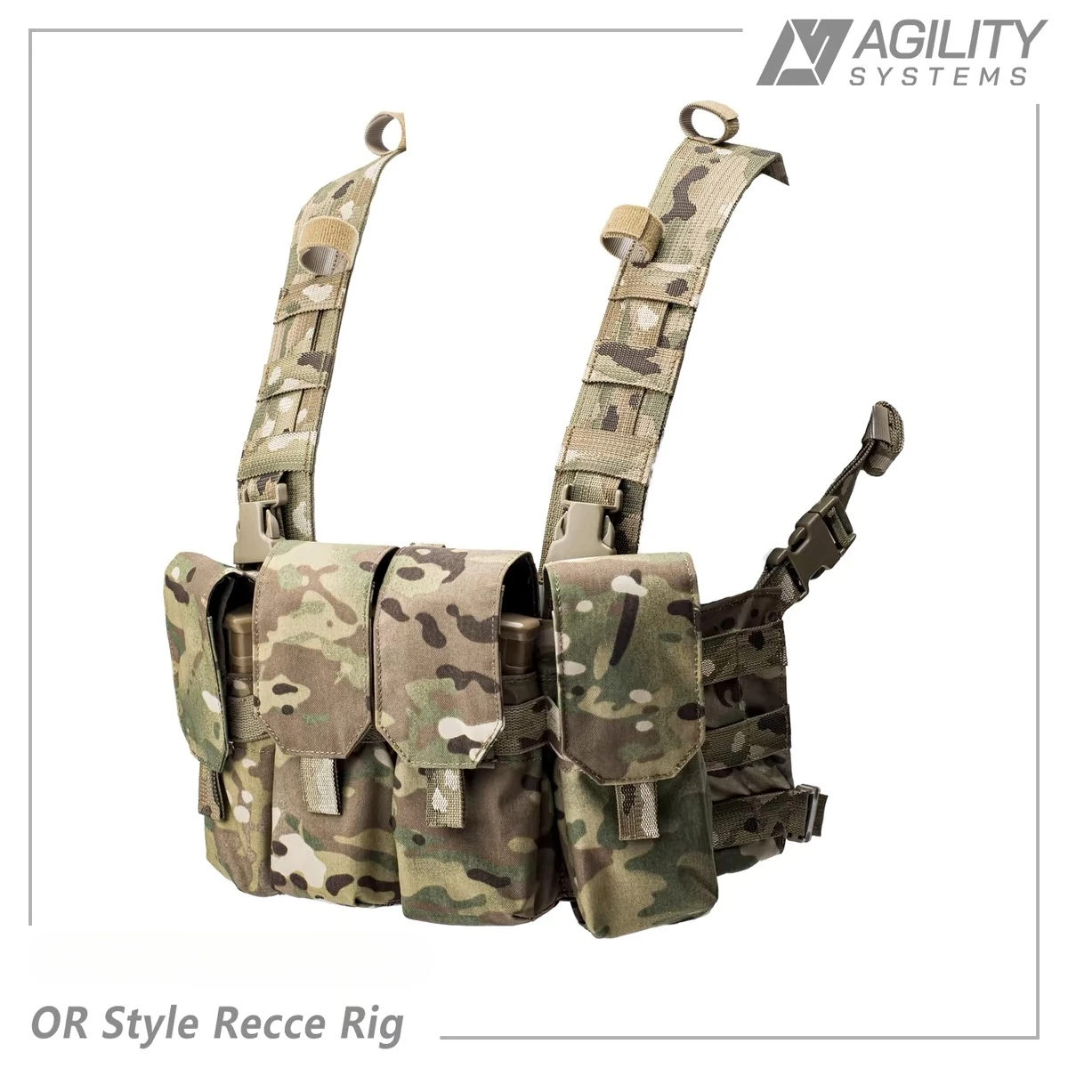 AS Smart System OR Style Light Tactical Chest Hanger Compatible with 7.64 5.45 500D Camo
AS Smart System OR Style Light Tactical Chest Hanger Compatible with 7.64 5.45 500D Camo