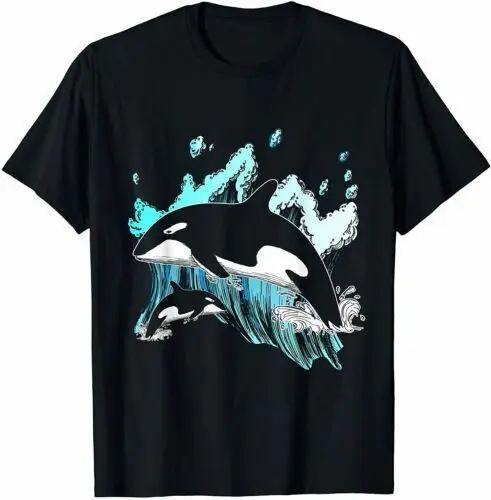 НОВАЯ LIMITED Killer Whale Ocean Lover, идея подарка для мужчин и мальчиков, детская футболка Orca
НОВАЯ LIMITED Killer Whale Ocean Lover, идея подарка для мужчин и мальчиков, детская футболка Orca