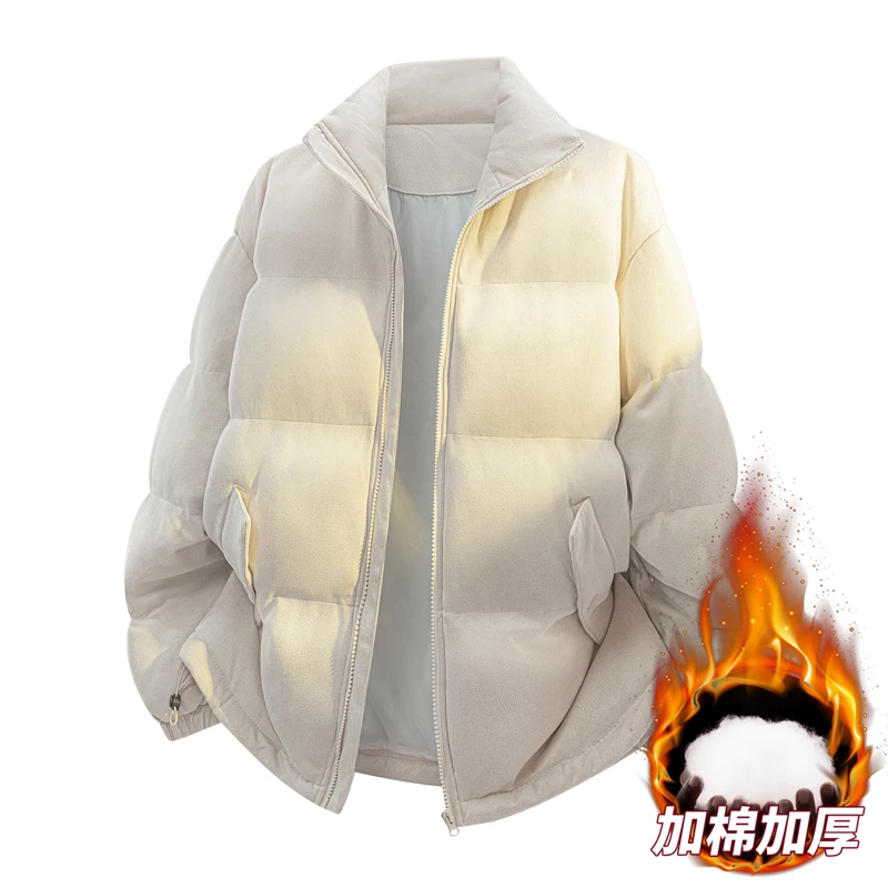 Men's Puffer Jacket Winter New Style Warm Cold Proof Coat Casual Loose Fit Brand Clothing Thickened Men's Cotton Padded Parkas
Men's Puffer Jacket Winter New Style Warm Cold Proof Coat Casual Loose Fit Brand Clothing Thickened Men's Cotton Padded Parkas