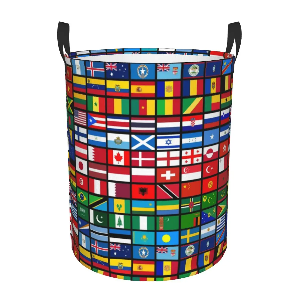 More Then 90 Flags Of The Countries Of The World Laundry Basket Collapsible Clothes Hamper for Nursery Kids Toys Storage Bin
More Then 90 Flags Of The Countries Of The World Laundry Basket Collapsible Clothes Hamper for Nursery Kids Toys Storage Bin