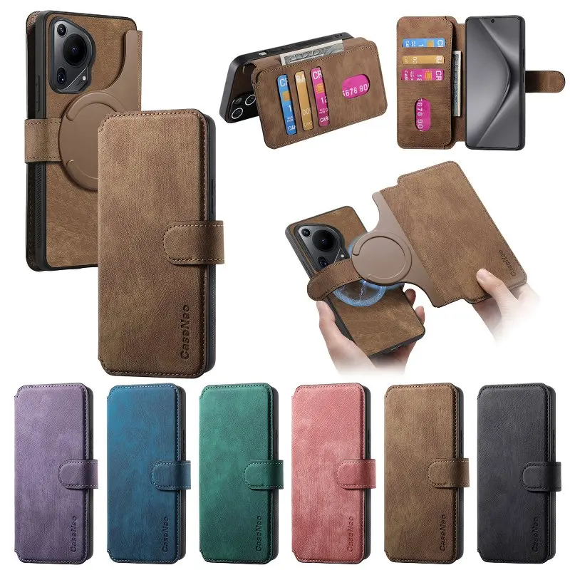 Removable Magnetic Flip Wallet Card Slots Phone Cover For Huawei P70 Ultra P60 P50 Pro Nova 12 11 Ultra 10SE 9SE 8 Y90 Y70
Removable Magnetic Flip Wallet Card Slots Phone Cover For Huawei P70 Ultra P60 P50 Pro Nova 12 11 Ultra 10SE 9SE 8 Y90 Y70