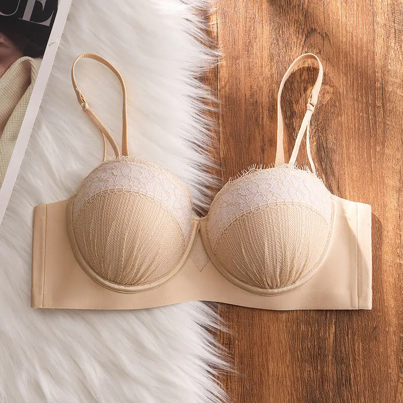 Lace gathering underwear women's small breasts show big 2026 new breast anti-sagging no steel ring sexy bra cover
Lace gathering underwear women's small breasts show big 2026 new breast anti-sagging no steel ring sexy bra cover