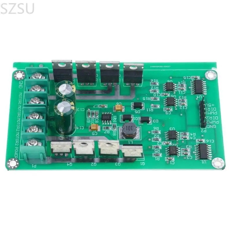SZSU 15A модуль двигателя модуля двигателя двойной канал 3V-36 В до 30А для беспроблемной интеграции в управление двигателем
SZSU 15A модуль двигателя модуля двигателя двойной канал 3V-36 В до 30А для беспроблемной интеграции в управление двигателем