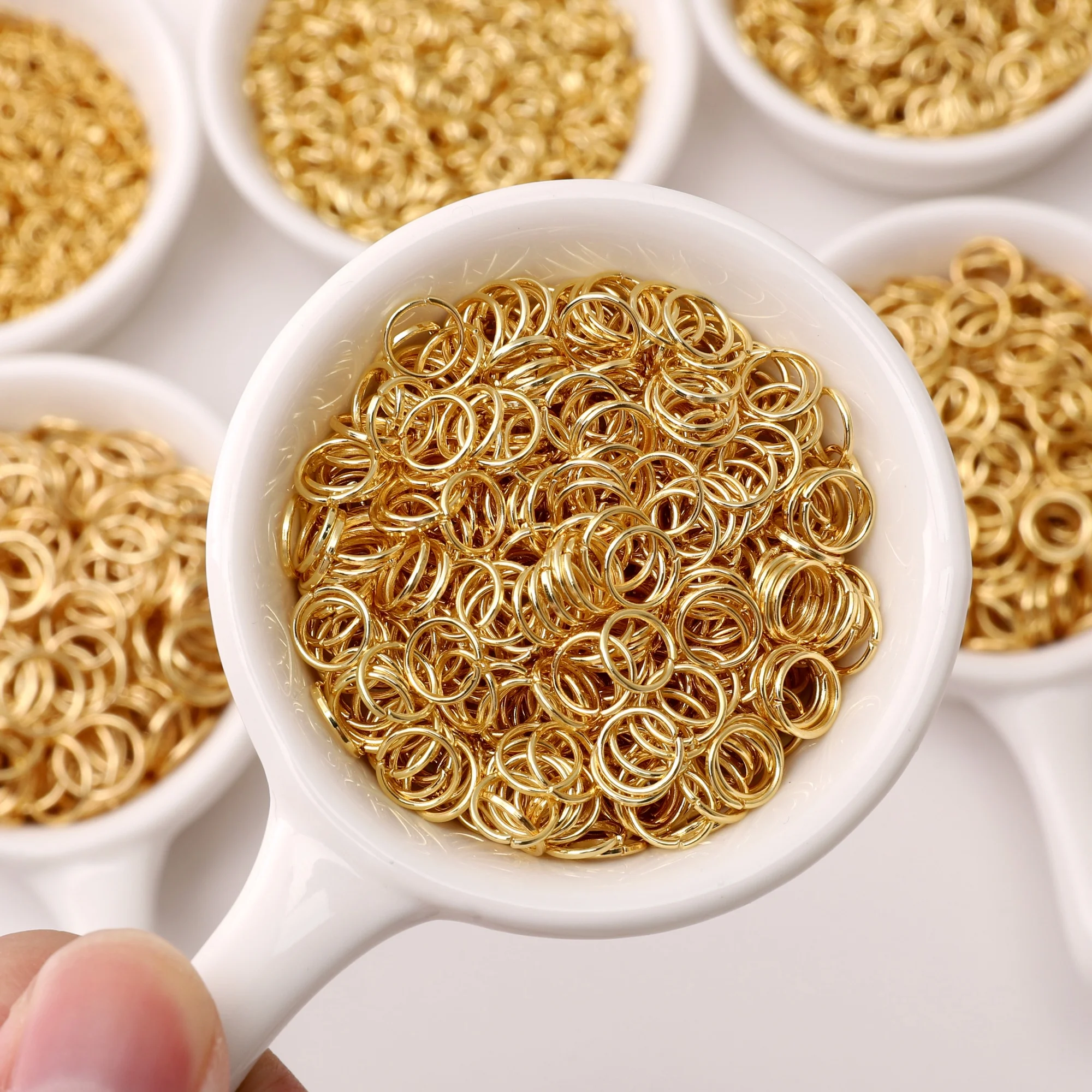 Stainless Steel Single Jump Rings 10-200Pcs Assorted Sizes Durable Open Jump Rings for DIY Jewelry Making Findings Accessories
Stainless Steel Single Jump Rings 10-200Pcs Assorted Sizes Durable Open Jump Rings for DIY Jewelry Making Findings Accessories