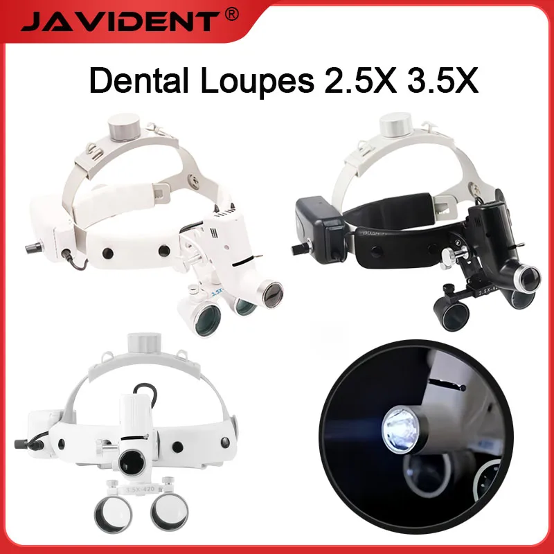 1Set 2.5x/3.5x LED Ultra-HD Spotlight Dental Head-Mounted Oral Magnifier Medical Magnifier for Microsurgery
1Set 2.5x/3.5x LED Ultra-HD Spotlight Dental Head-Mounted Oral Magnifier Medical Magnifier for Microsurgery