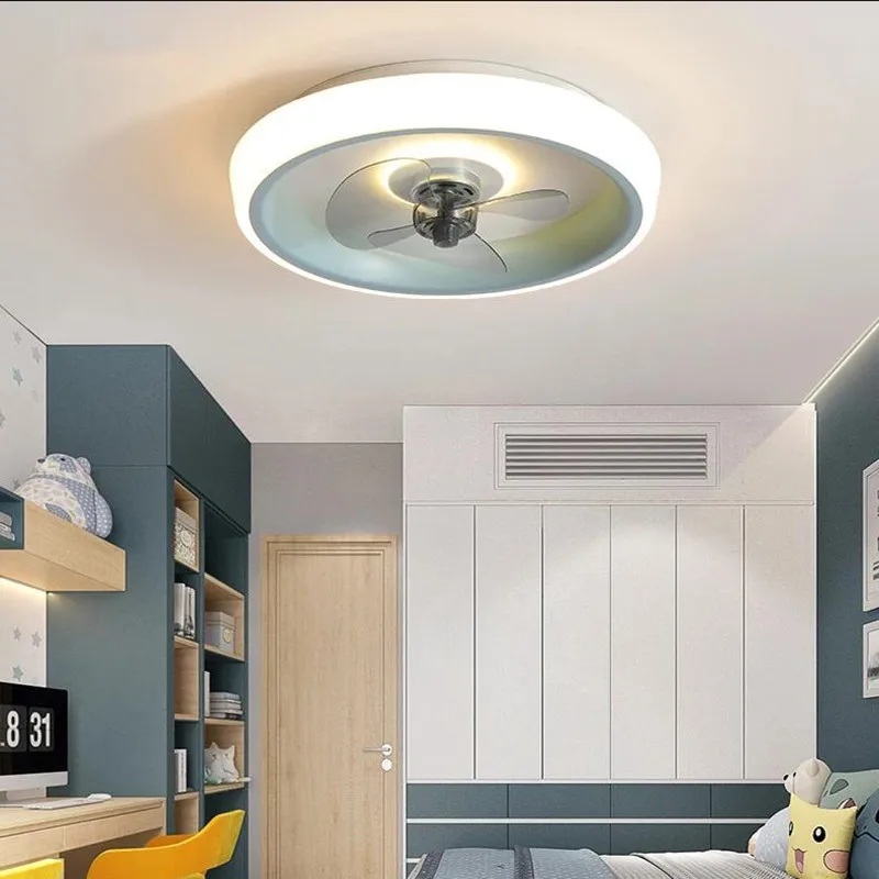 Modern Ceiling Light With Fans LED Ceiling Fan Invisible Blades For Kids' Room Bedroom Dining Table Fans with Remote Control
Modern Ceiling Light With Fans LED Ceiling Fan Invisible Blades For Kids' Room Bedroom Dining Table Fans with Remote Control