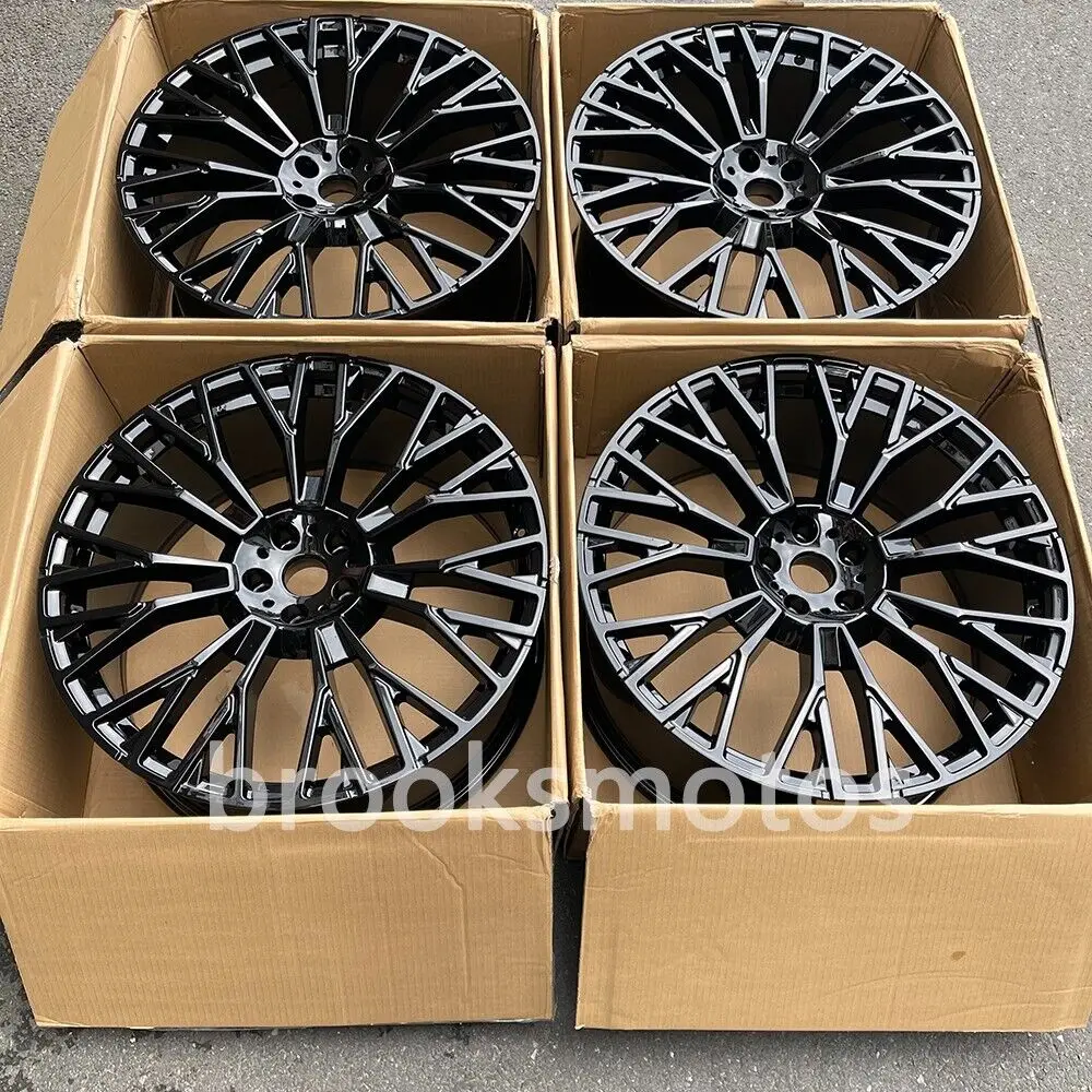 20" NEW GLOSS BLACK STAGGERED STYLE WHEELS RIMS FITS 2019+ BMW X5 2020+ X6 745
20" NEW GLOSS BLACK STAGGERED STYLE WHEELS RIMS FITS 2019+ BMW X5 2020+ X6 745