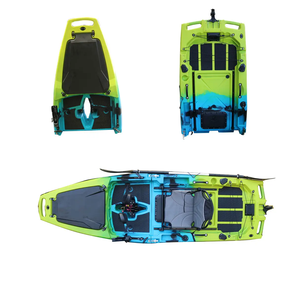 Vicking 9 Ft Single Paddler 1-Person HDPE Pedal Drive Kayak Modular Ocean Flap for Sea Fishing Plastic Kayak
Vicking 9 Ft Single Paddler 1-Person HDPE Pedal Drive Kayak Modular Ocean Flap for Sea Fishing Plastic Kayak