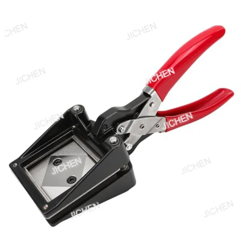 For Cutter 30×40mm/50x50mm/25x32mm Handheld Metal Die Punch Tool for ID Pictures Business Cards and Paper Cutting
For Cutter 30×40mm/50x50mm/25x32mm Handheld Metal Die Punch Tool for ID Pictures Business Cards and Paper Cutting