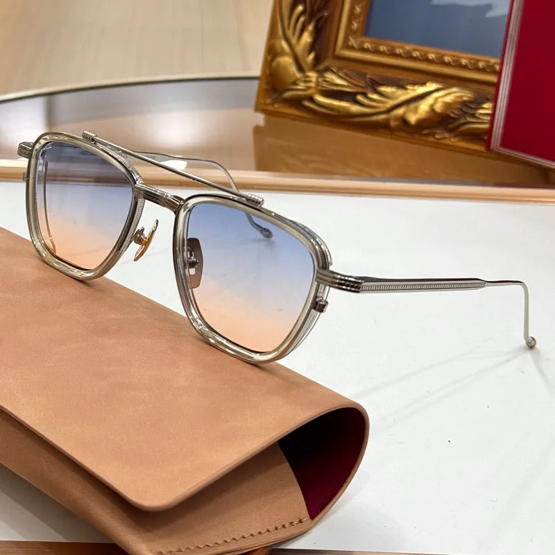 Luxury Brand Design Alloy Fashion Handmade Men Women UV400 Classical Glasses Ins Oval Sunglasses Acetate Long Temples
Luxury Brand Design Alloy Fashion Handmade Men Women UV400 Classical Glasses Ins Oval Sunglasses Acetate Long Temples