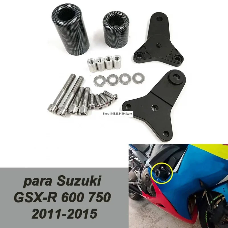 Motorcycle Frame Sliders Without Cutting, Fall Protection Guard Suitable for Suzuki GSX-R 600 GSX-R 750 2011 2012 2013 2014 2015
Motorcycle Frame Sliders Without Cutting, Fall Protection Guard Suitable for Suzuki GSX-R 600 GSX-R 750 2011 2012 2013 2014 2015