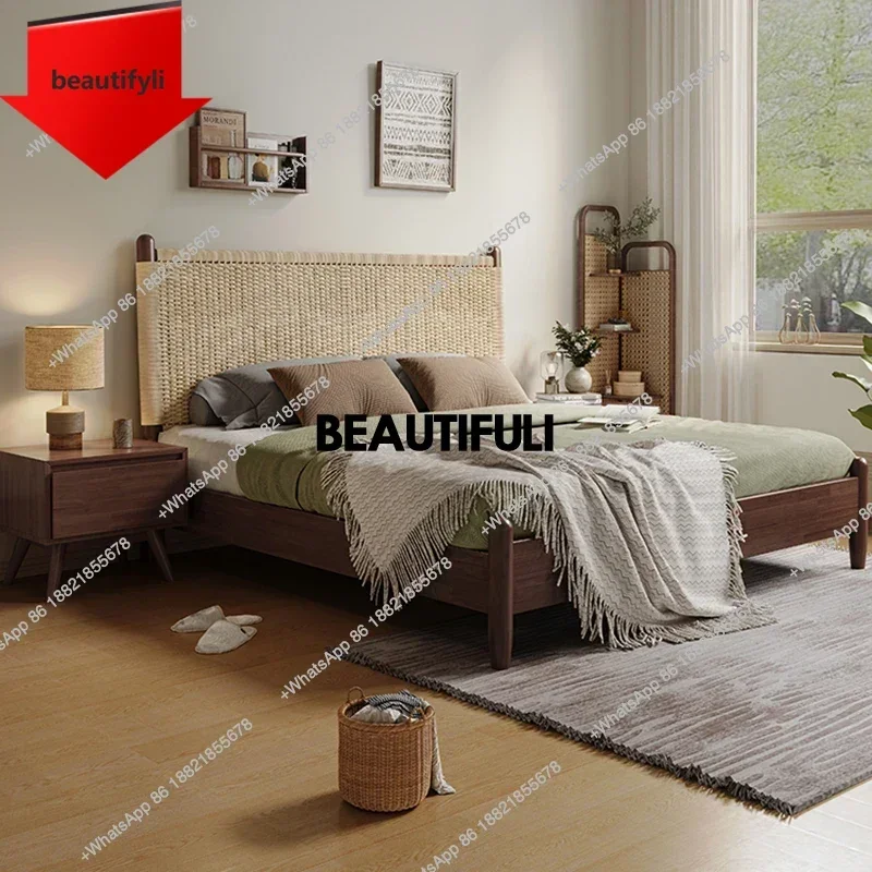 Q181 Japanese Pretty Wood Bed Double Simple Elegant Modern Storage Loft Bed Bedroom Hotel Adults Cama Matrimonial Bedroom Furnit
Q181 Japanese Pretty Wood Bed Double Simple Elegant Modern Storage Loft Bed Bedroom Hotel Adults Cama Matrimonial Bedroom Furnit