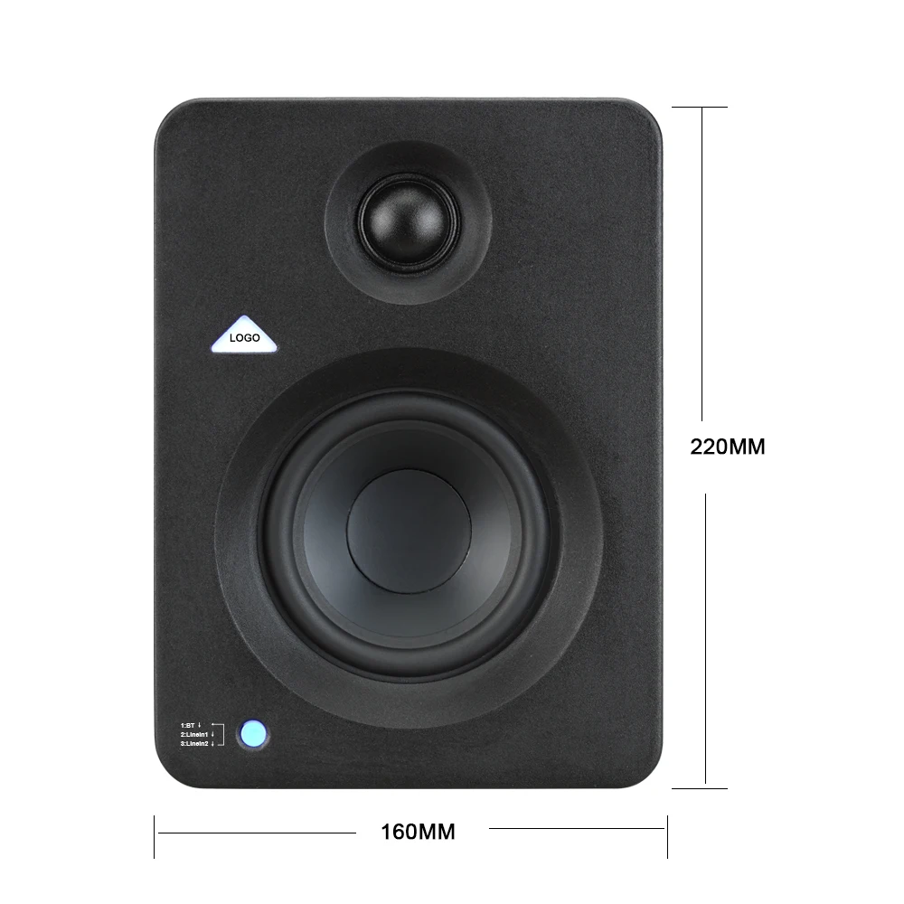 100W Hi-fi (Pair) Active Professional Sound Bluetooth Stereo Speakers Studio Pro Audio Surround Home Studio
100W Hi-fi (Pair) Active Professional Sound Bluetooth Stereo Speakers Studio Pro Audio Surround Home Studio