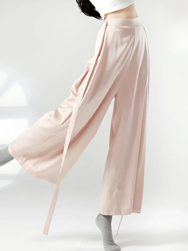 Loose High Waist Straight Leg Dance Pants – Solid Color Tie-Waist Trousers for Stage & Ballet Performance Practice
Loose High Waist Straight Leg Dance Pants – Solid Color Tie-Waist Trousers for Stage & Ballet Performance Practice
