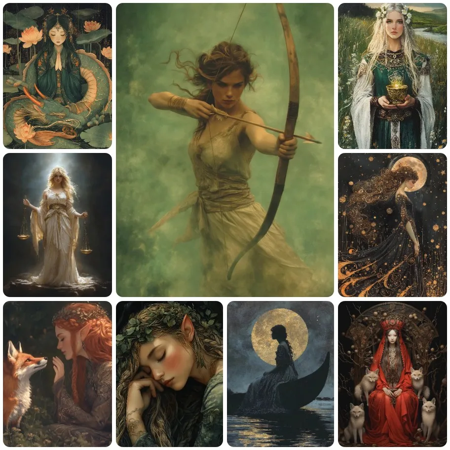 DIY Fantasy Goddess Jigsaw Puzzle, Enchanted Archer, Elven and Moon Goddess Art, Mystical Wall Decor Scenic Art Puzzle for Gift
DIY Fantasy Goddess Jigsaw Puzzle, Enchanted Archer, Elven and Moon Goddess Art, Mystical Wall Decor Scenic Art Puzzle for Gift