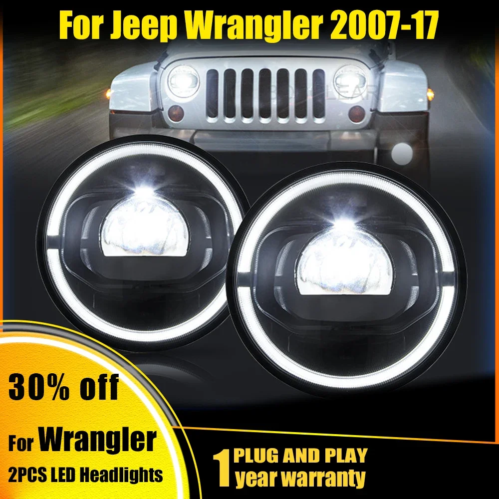 1 пара автомобильных стайлингов в сборе для Jeep Wrangler 2007-2017, светодиодные фары, автомобильные дневные ходовые огни Plug and Play
1 пара автомобильных стайлингов в сборе для Jeep Wrangler 2007-2017, светодиодные фары, автомобильные дневные ходовые огни Plug and Play