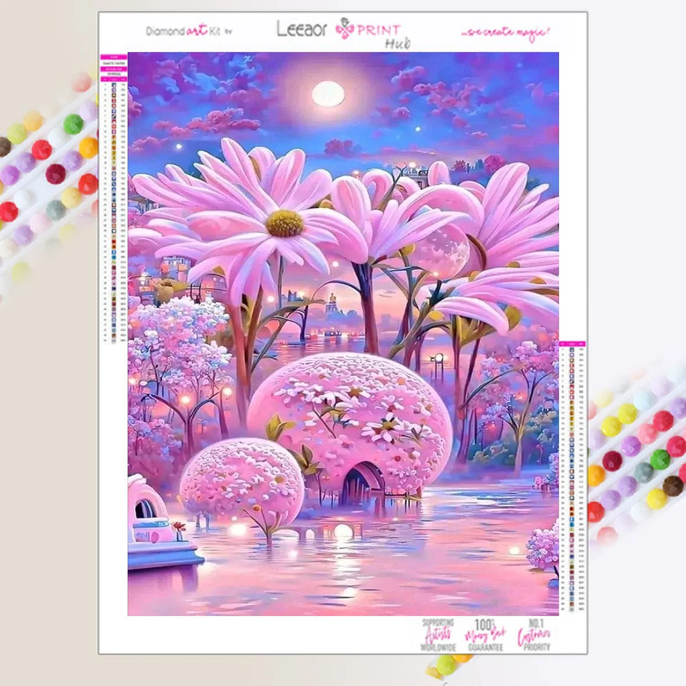 Diamond Painting Fantasy Garden Landscape Cross Stitch Castle Flower Diamond Embroidery Girls Bedroom Wall Decor 5D DIY Gift
Diamond Painting Fantasy Garden Landscape Cross Stitch Castle Flower Diamond Embroidery Girls Bedroom Wall Decor 5D DIY Gift