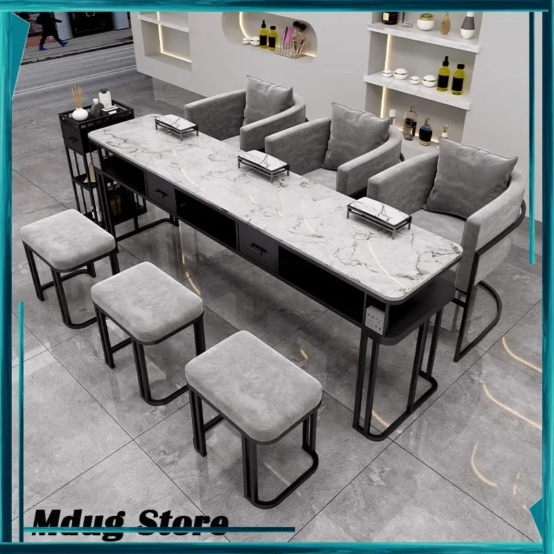 Marble Charms Nail Table Rechargeable Black Nordic Chair Nail Table Art Station Supplies Mesa De Manicure Furniture Salon
Marble Charms Nail Table Rechargeable Black Nordic Chair Nail Table Art Station Supplies Mesa De Manicure Furniture Salon