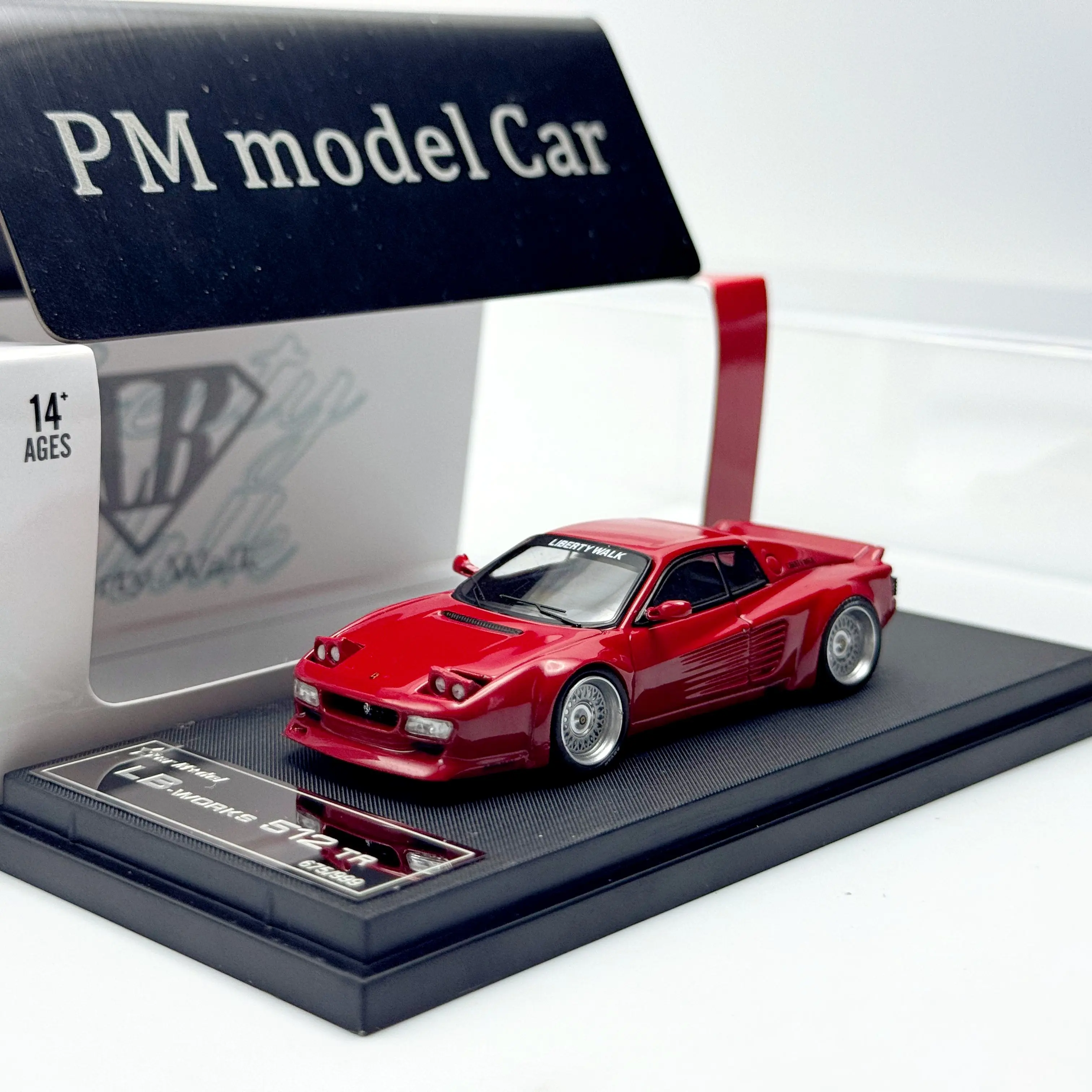 Star Model 1:64 Testarossa 512TR LB Widebody Modified Standard Red Silver Wheels Alloy Diecast Model Car Collectible Gift Decora
Star Model 1:64 Testarossa 512TR LB Widebody Modified Standard Red Silver Wheels Alloy Diecast Model Car Collectible Gift Decora