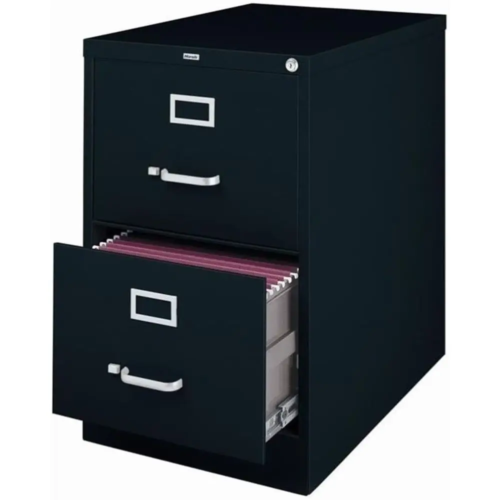 Commercial Grade 26.5 Deep Black Metal File Cabinet with Ball-Bearing Drawers and Lock for Office Storage Organization
Commercial Grade 26.5 Deep Black Metal File Cabinet with Ball-Bearing Drawers and Lock for Office Storage Organization