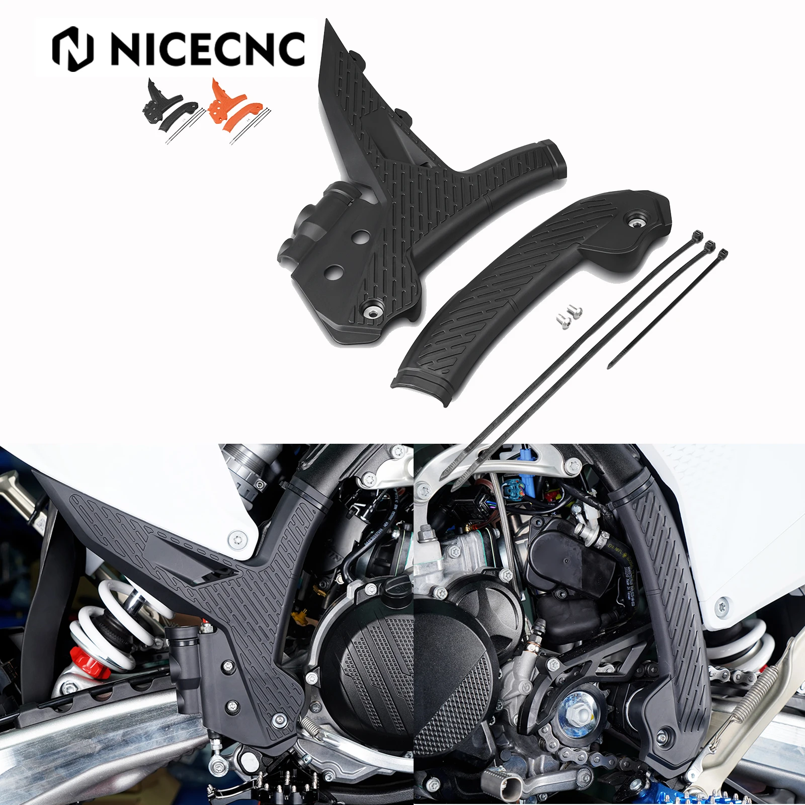 For KTM EXC 300 EXC 250 EXCF 350 XCW 500 125 450 2024 SX 250 SXF 250 XC 300 XCF 125 350 450 2023-2024 Frame Guard Protection
For KTM EXC 300 EXC 250 EXCF 350 XCW 500 125 450 2024 SX 250 SXF 250 XC 300 XCF 125 350 450 2023-2024 Frame Guard Protection