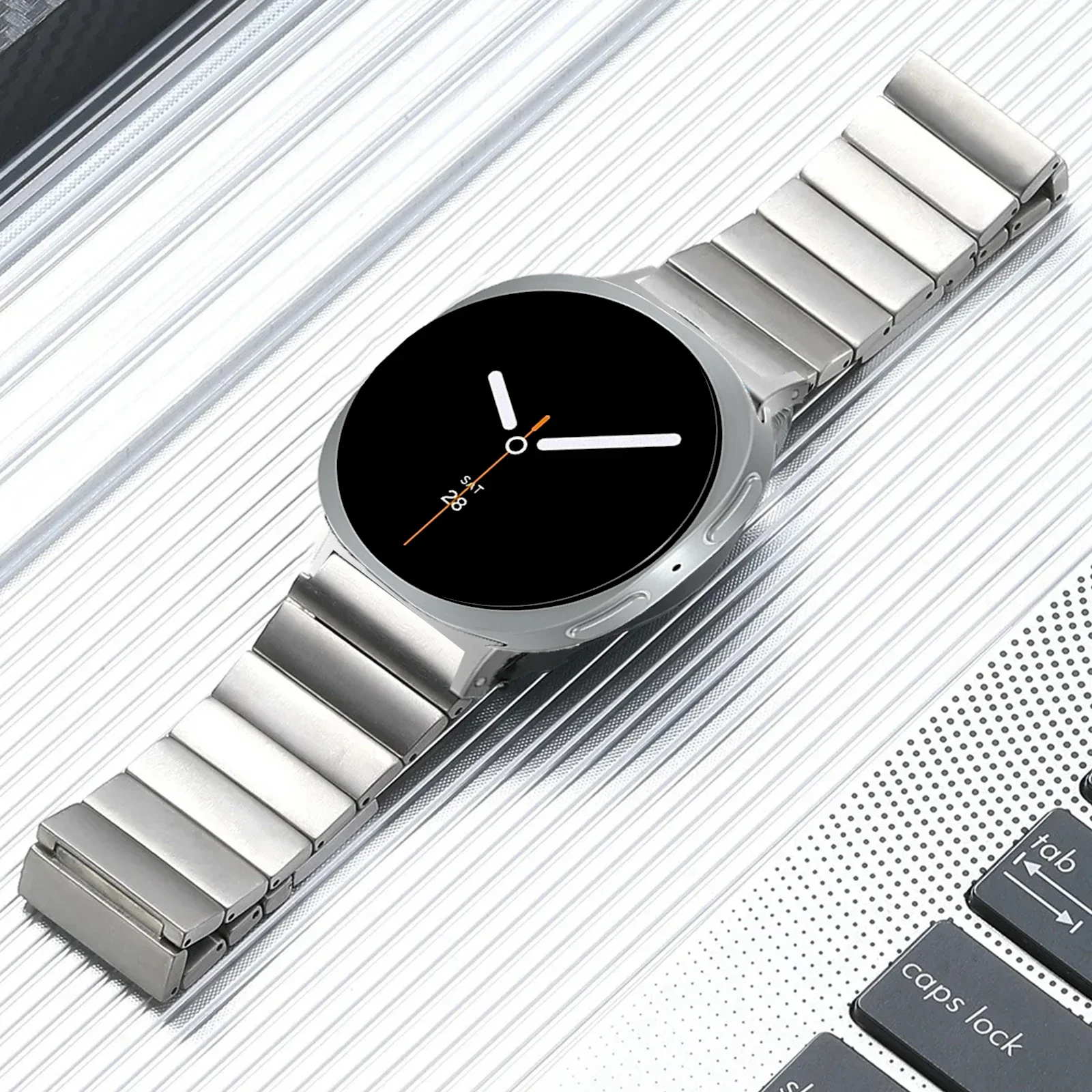 Luxury Metal Strap For Samsung Galaxy Watch 8 40 44mm Stainless Steel Band Bracelet Replacement Correa For Galaxy 8 Classic 46mm
Luxury Metal Strap For Samsung Galaxy Watch 8 40 44mm Stainless Steel Band Bracelet Replacement Correa For Galaxy 8 Classic 46mm
