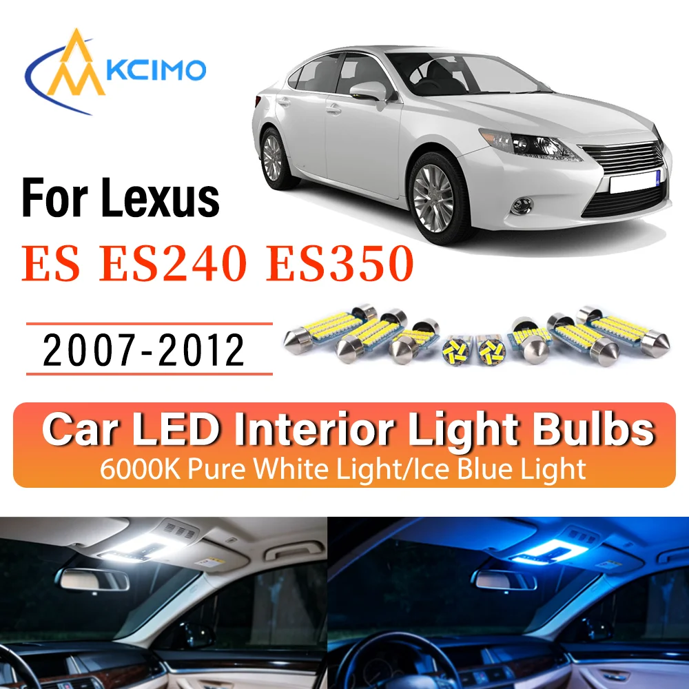 Interior Lighting Kit For Lexus ES ES240 ES350 2007-2012 LED Bulbs for Dome Map Door Trunk License Plate Light
Interior Lighting Kit For Lexus ES ES240 ES350 2007-2012 LED Bulbs for Dome Map Door Trunk License Plate Light