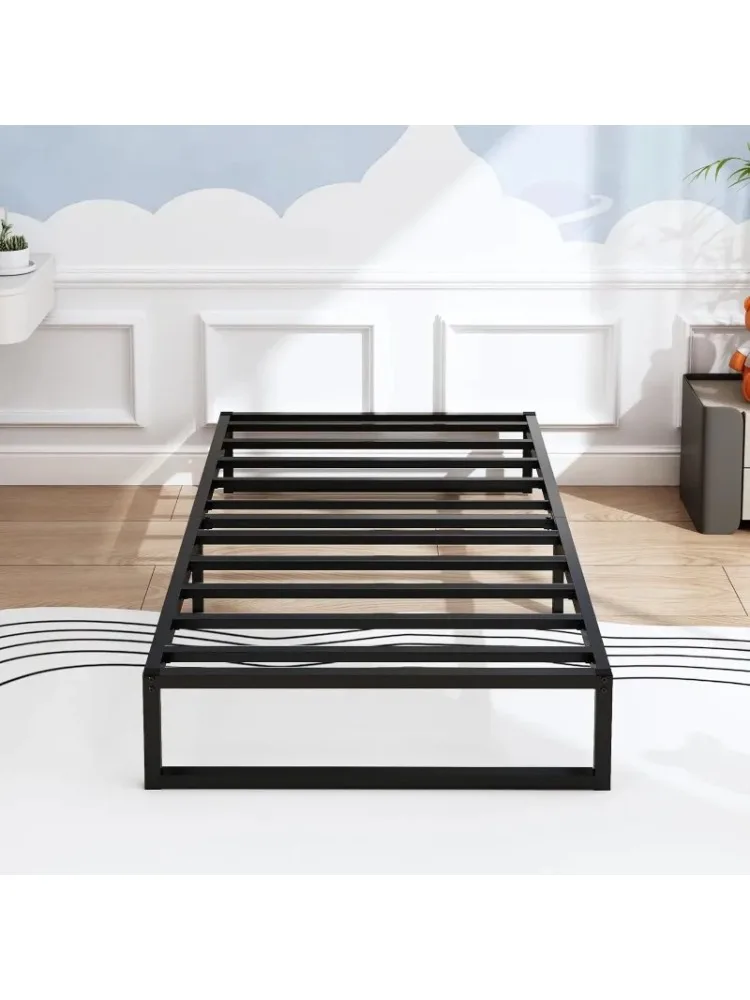 Twin Platform Bed Frame 10 Inch High,Heavy Duty Twin Size Metal Mattress Foundation,Bed Frame Twin Size No Box Spring Needed,Noi
Twin Platform Bed Frame 10 Inch High,Heavy Duty Twin Size Metal Mattress Foundation,Bed Frame Twin Size No Box Spring Needed,Noi