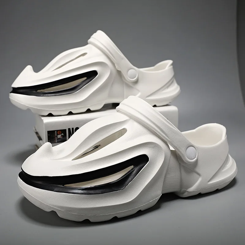 Evshine Fashion Shark Sandals For men Cool Platform Shark Slippers Summer 2024 Men Casual EVA Flat Sandals Soft Bathroom Shoes
Evshine Fashion Shark Sandals For men Cool Platform Shark Slippers Summer 2024 Men Casual EVA Flat Sandals Soft Bathroom Shoes