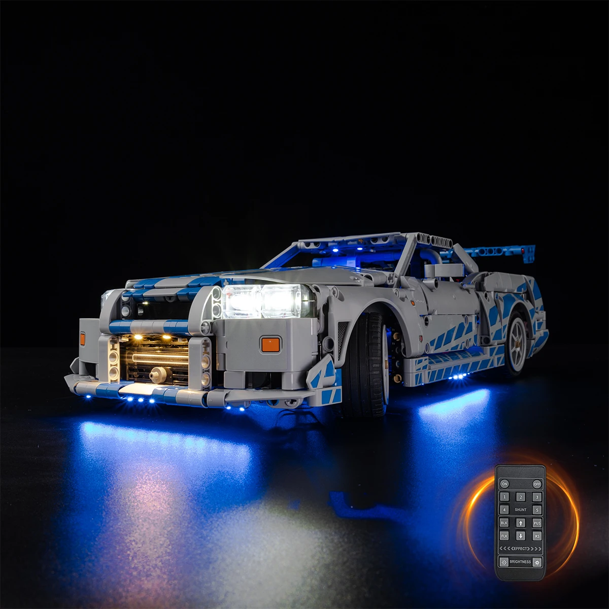 No Model LED Light Set Suitable for LEGO Technic 2 Fast 2 Furious Nissan Skyline GT-R R34 Car 42210 Building Blocks
No Model LED Light Set Suitable for LEGO Technic 2 Fast 2 Furious Nissan Skyline GT-R R34 Car 42210 Building Blocks