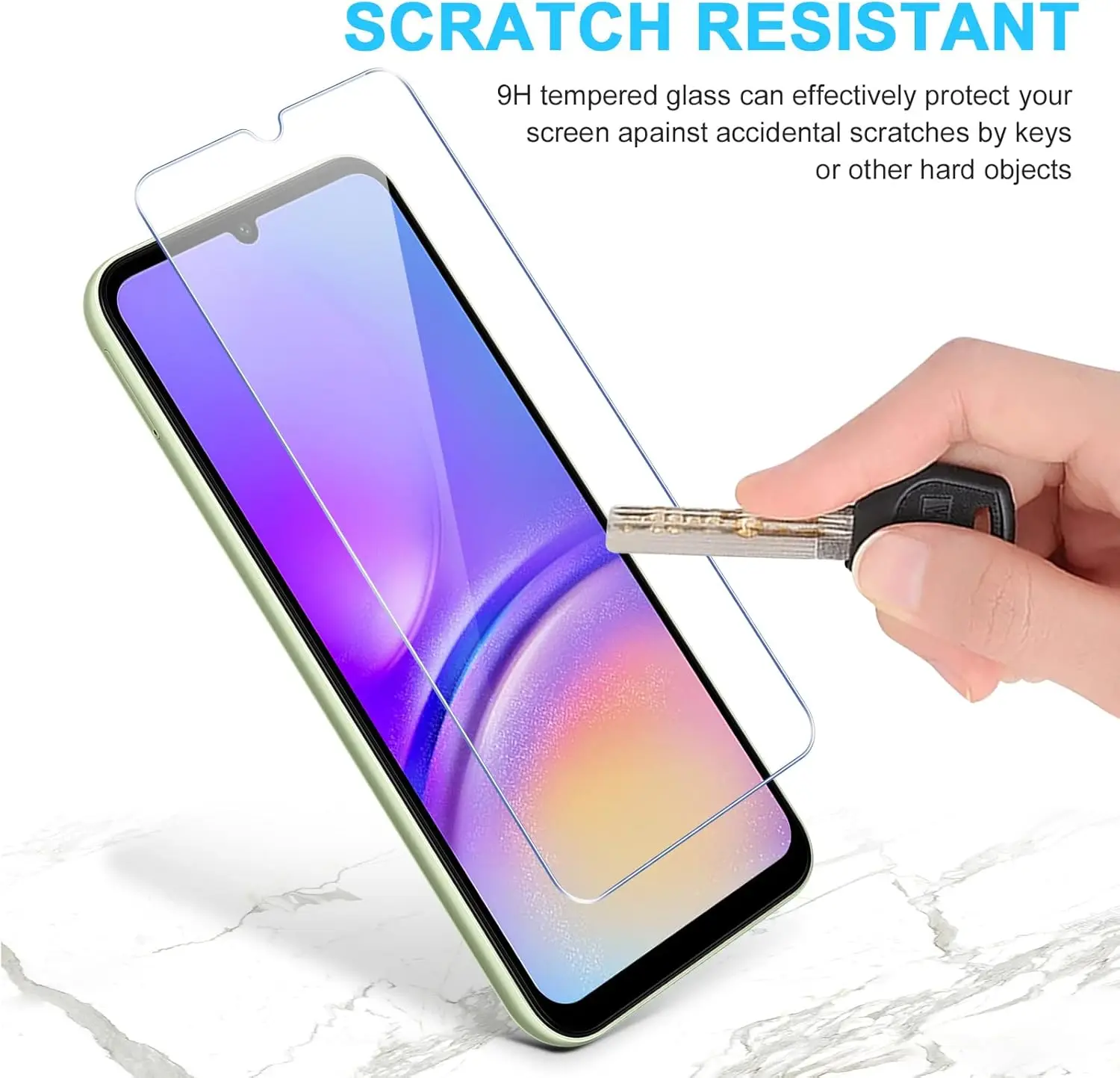 For Samsung Galaxy A05 A05s 6.7" Compatible Screen Protector, Anti-Scratch Screen Protector
For Samsung Galaxy A05 A05s 6.7" Compatible Screen Protector, Anti-Scratch Screen Protector