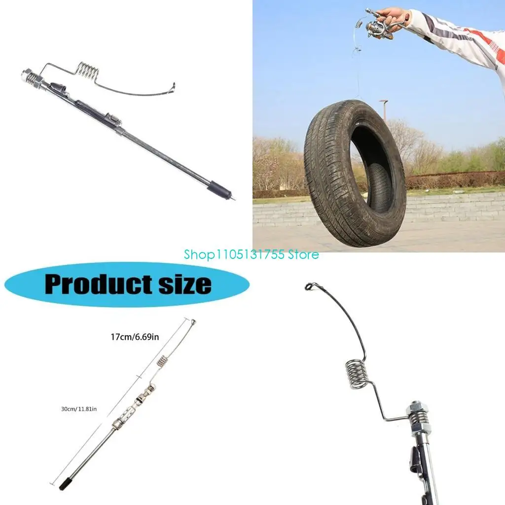 K0EF Stainless Steel Ice Fishing Rod Light Weight Freshwater Fishing Tool with Automatic Bites Sensing Technology Fishing Rod
K0EF Stainless Steel Ice Fishing Rod Light Weight Freshwater Fishing Tool with Automatic Bites Sensing Technology Fishing Rod