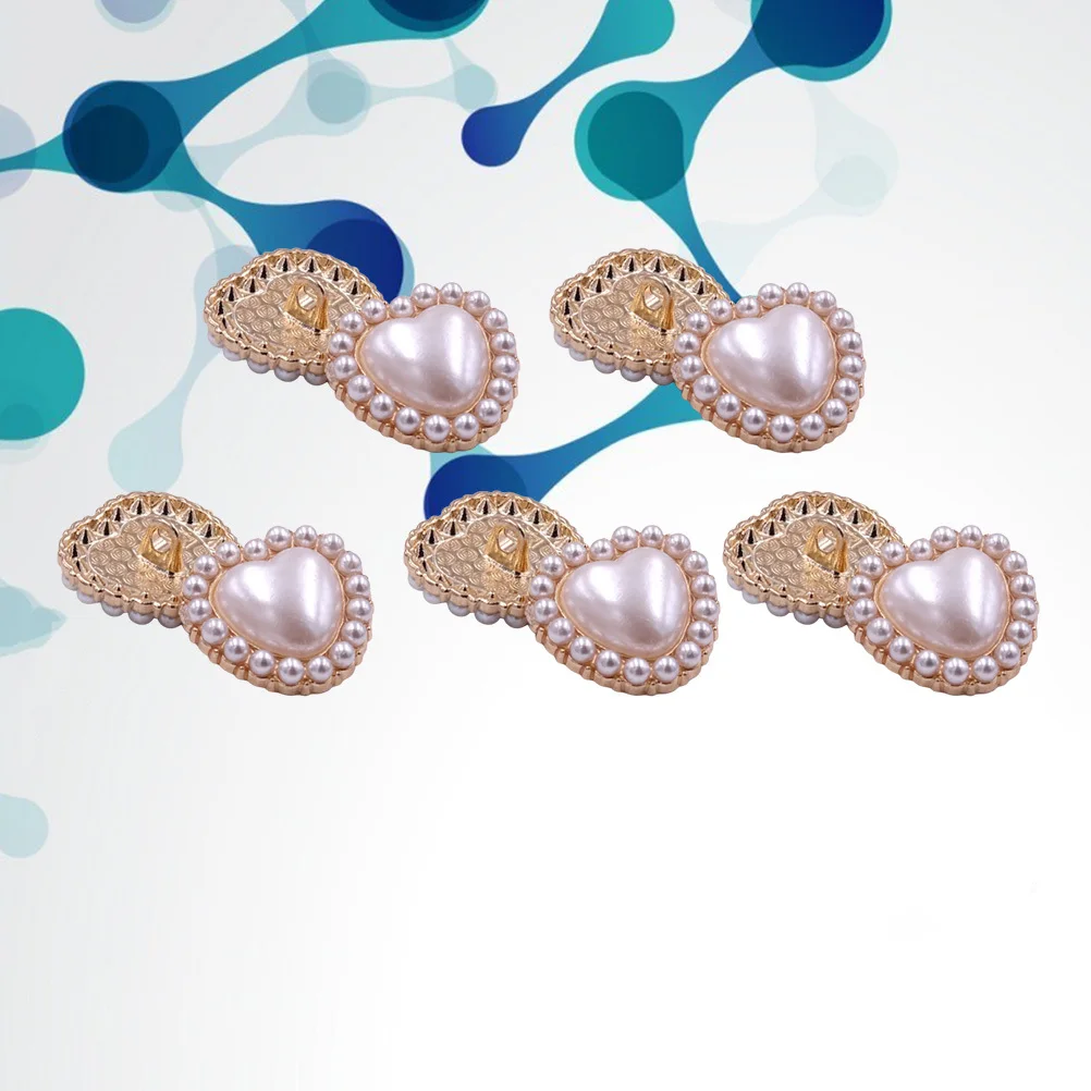 10Pcs Pearl Heart Buttons High Quality Creative Handcraft Tools DIY Sewing Buttons for Jackets Coats Clothes Decor Beige
10Pcs Pearl Heart Buttons High Quality Creative Handcraft Tools DIY Sewing Buttons for Jackets Coats Clothes Decor Beige