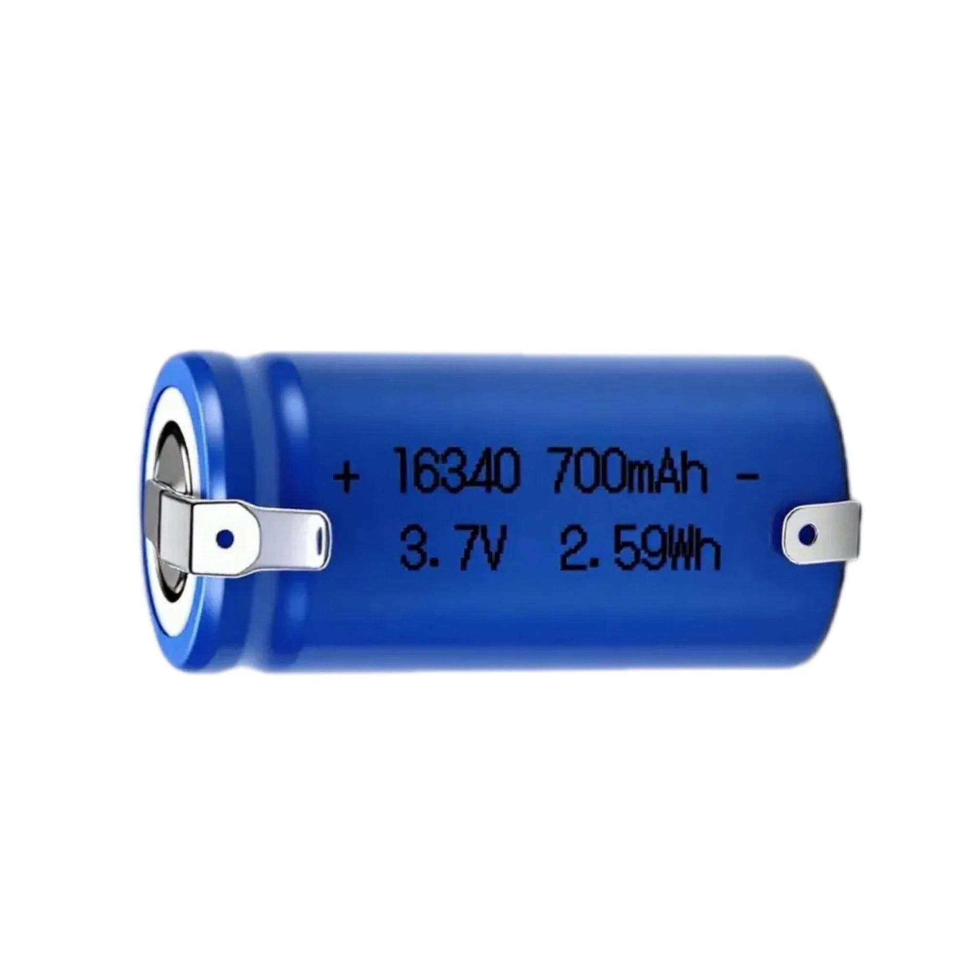 12PCS 16340 3.7V 700mAh CR123A Rechargeable Lithium Battery with solder tabs for Camera Nfrared Laser Light Beauty Device Toy
12PCS 16340 3.7V 700mAh CR123A Rechargeable Lithium Battery with solder tabs for Camera Nfrared Laser Light Beauty Device Toy