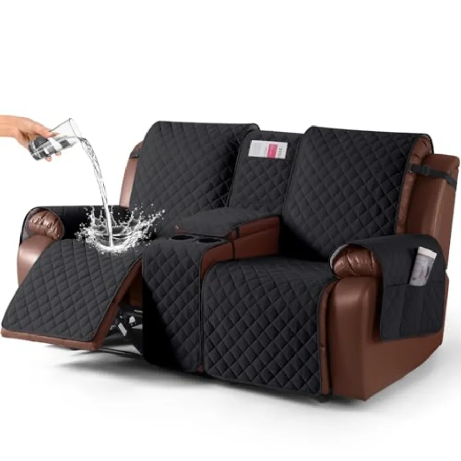 100 Waterproof Recliner Loveseat Cover with Console Non-Slip Reclining Couch Covers for 2 Seat Recliner Sofa Cover Furniture Pr
100 Waterproof Recliner Loveseat Cover with Console Non-Slip Reclining Couch Covers for 2 Seat Recliner Sofa Cover Furniture Pr